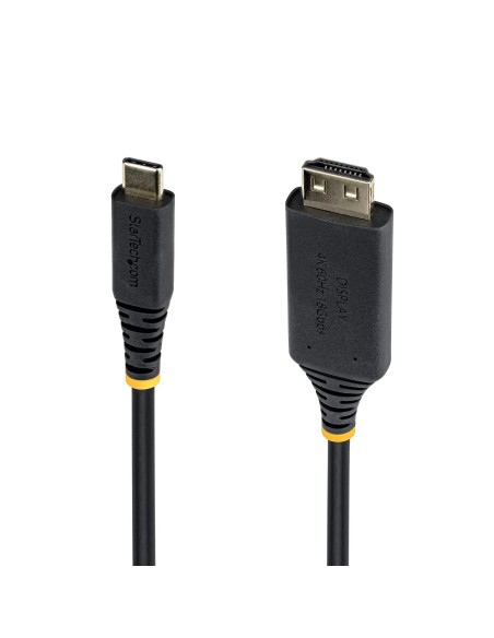 StarTech.com Cavo Adattatore USB-C a HDMI 3m, Connettore HDMI a Presa Rinforzata 4K60Hz, Compatibile Thunderbolt, HDR,