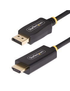 StarTech.com Cavo DisplayPort a HDMI da 4m, Cavo Adattatore DP a HDMI 2.0b 4K 60Hz con HDR, Convertitore Video Attivo