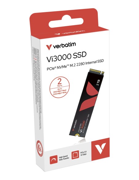 Verbatim Vi3000 2 TB M.2 PCI Express 3.0 NVMe