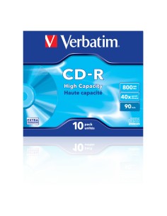 Verbatim CD-R High Capacity 800 MB 40x 10 pz