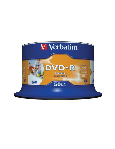 Verbatim 43533 DVD vergine 4,7 GB DVD-R 50 pz