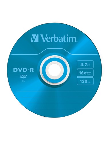 Verbatim DVD-R Colour 4,7 GB 5 pz