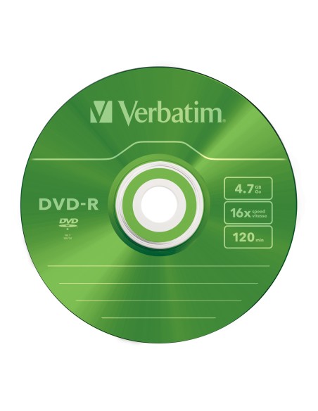 Verbatim DVD-R Colour 4,7 GB 5 pz