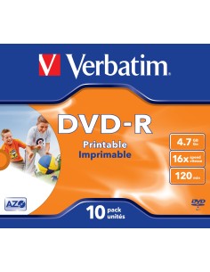 Verbatim 43521 DVD vergine 4,7 GB DVD-R 10 pz 2