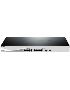 D-Link DXS-1210-10TS Gestito L2 L3 10G Ethernet (100 1000 10000) 1U Nero, Argento 2