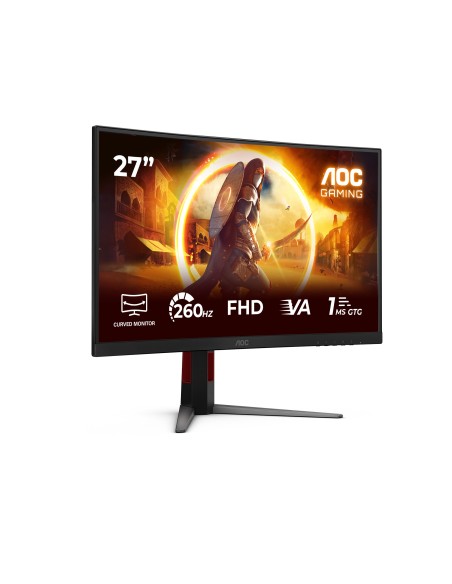AOC G4 C27G4Z2 Monitor PC 68,6 cm (27") 1920 x 1080 Pixel Full HD LCD Nero, Rosso