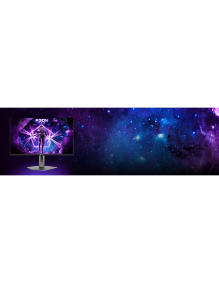AOC AGON PRO AG326UZD2 Monitor PC 80 cm (31.5") 3840 x 2160 Pixel 4K Ultra HD OLED Nero