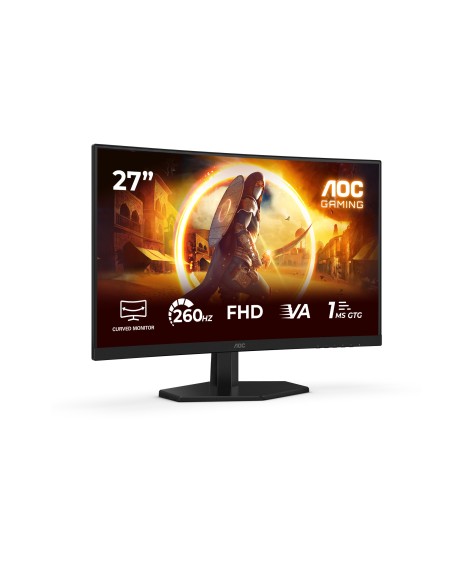 AOC G4 C27G42ZE Monitor PC 68,6 cm (27") 1920 x 1080 Pixel Full HD LCD Nero, Rosso