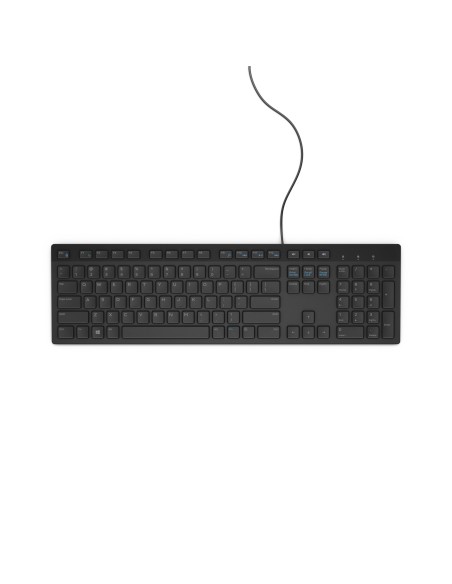 DELL Tastiera cablata - KB216 - Inglese (Stati Uniti internazionale) (QWERTY) - nera - (RTL BOX)