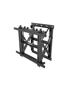 Equip 650325 Staffa per montaggio a parete TV push-in pop-out da 43” a 70”