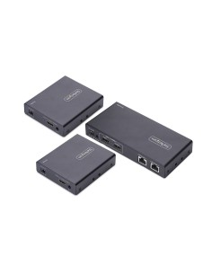 StarTech.com Extender e Splitter HDMI a 2 Porte su Cavo CAT6, 4K 60Hz, Fino a 70 m, Kit di Distribuzione HDMI 1x2 su Ethernet 2