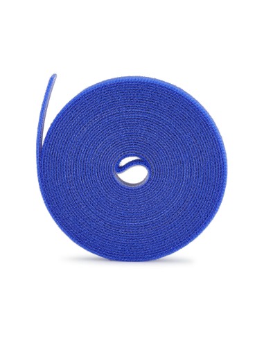 StarTech.com Set 4 rotoli di nastro fermacavo a strappo da 4,6m, larghezza 12mm, fascette fermacavo riutilizzabili tagliabili,