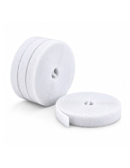 StarTech.com Set 4 rotoli di nastro fermacavo a strappo da 4,6m, larghezza 12mm, fascette fermacavo riutilizzabili tagliabili,
