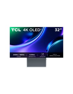 TCL X3 32X3A 31.5” OLED Monitor, 4K UHD (3840x2160) resolution, OLED+ technology, 240Hz, (480Hz FHD), Matte Screen, 1300 nits