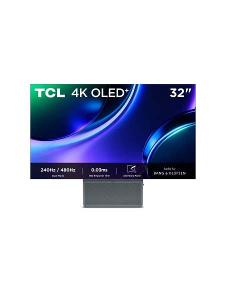 TCL X3 32X3A 31.5” OLED Monitor, 4K UHD (3840x2160) resolution, OLED+ technology, 240Hz, (480Hz FHD), Matte Screen, 1300 nits