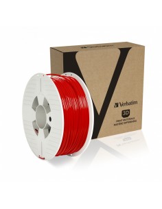 Verbatim 55061 materiale di stampa 3D Polietilene Tereftalato Glicole (PETG) Rosso 1 kg 2