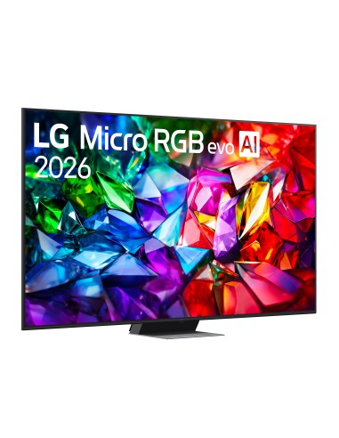 LG Micro RGB 86'' Serie MRGB96 86MRGB96B6B, 4K, RGB Primary Color Ultra, Dolby Vision, Dual AI Engine, SMART TV 2026