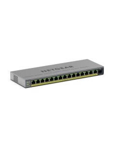 NETGEAR GS116EP Gestito L2 L3 Gigabit Ethernet (10 100 1000) Supporto Power over Ethernet (PoE) Grigio