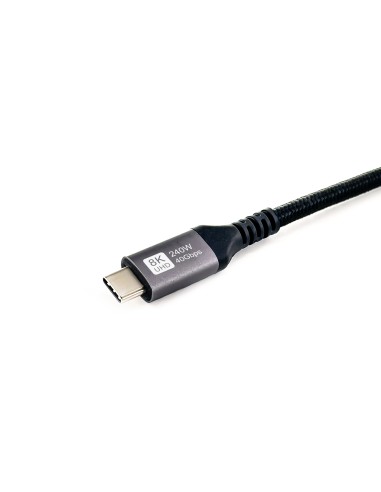 Equip 128380 cavo USB USB4 Gen 3x2 0,5 m USB C 40 Gbit s 240 W Nero