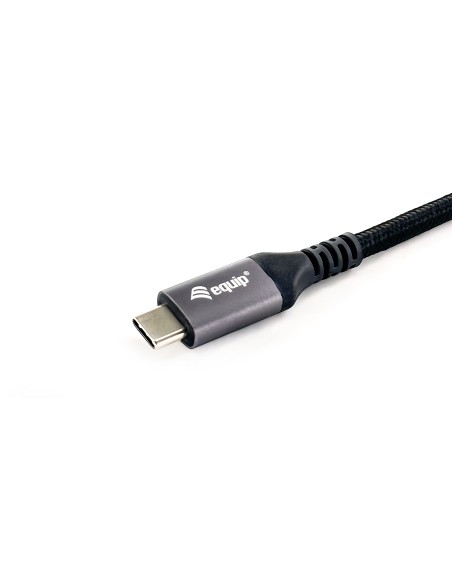 Equip 128380 cavo USB USB4 Gen 3x2 0,5 m USB C 40 Gbit s 240 W Nero