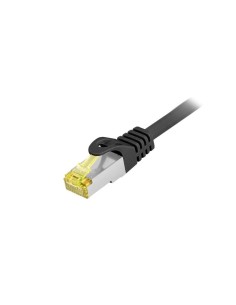 Equip 605103 cavo di rete Nero 0,25 m Cat6a S FTP (S-STP) Rotondo