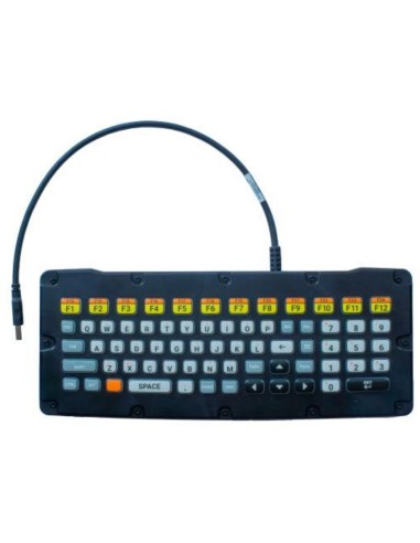 Zebra KYBD-QW-ET-S-1 tastiera per dispositivo mobile QWERTY Inglese USB Multicolore