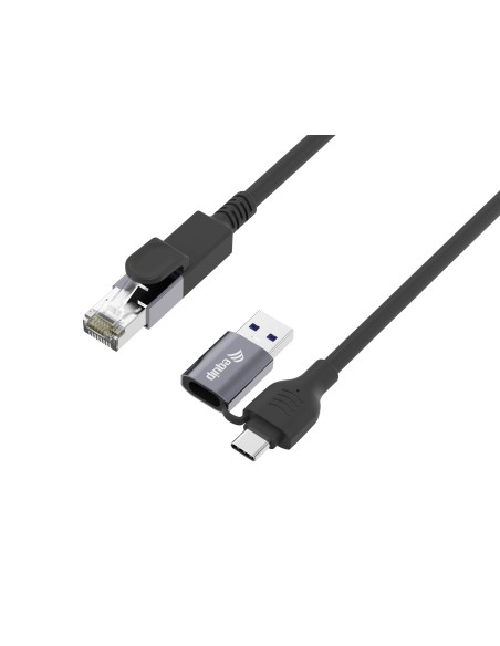 Equip 133103 cavo di rete Nero 3 m