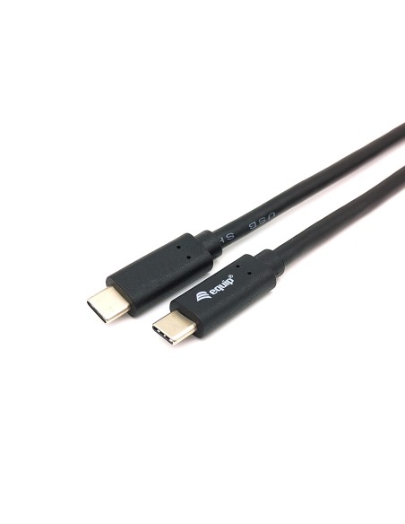 Equip 128348 cavo USB USB 3.2 Gen 1 (3.1 Gen 1) 0,5 m USB C 5 Gbit s 60 W Nero