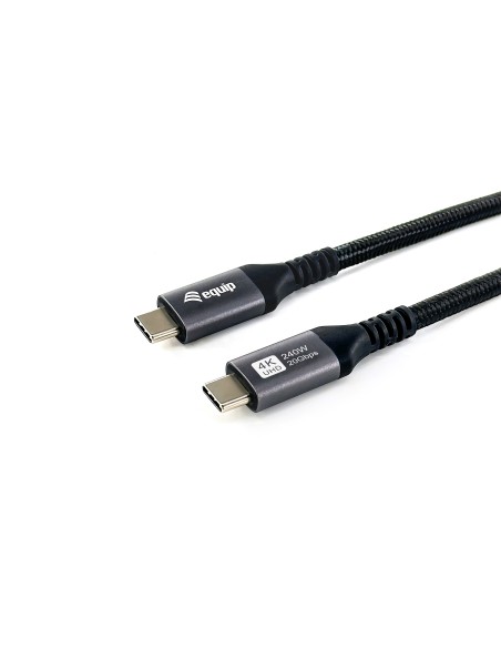 Equip 128384 cavo USB USB4 Gen 2x2 3 m USB C 20 Gbit s 240 W Nero