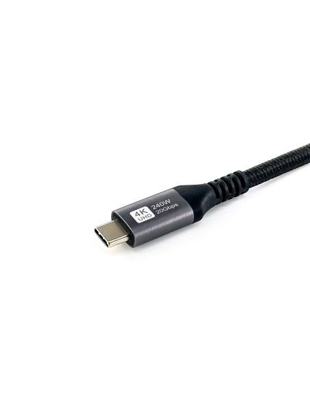 Equip 128384 cavo USB USB4 Gen 2x2 3 m USB C 20 Gbit s 240 W Nero