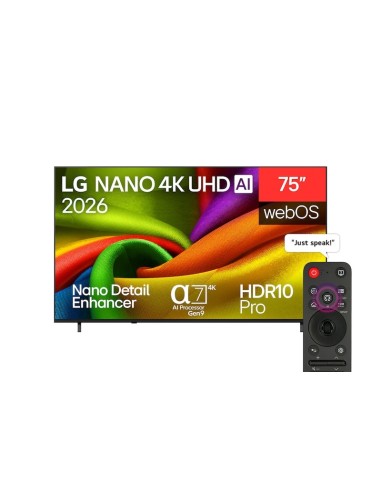 LG NANO 4K UHD AI 75NU850B6LA 190,5 cm (75") 4K Ultra HD Smart TV Wi-Fi Nero