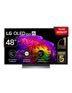 LG OLED evo AI 48'' Serie G6S OLED48G66LS, 4K, Hyper Radiant Color, Processore α11 Gen3, VRR 165Hz,G-Sync, SMART TV 2026