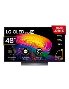 LG OLED evo AI 48'' Serie C6 OLED48C65LA, 4K, Brightness Booster, Processore α11 Gen3, VRR 165Hz,G-Sync, SMART TV 2026