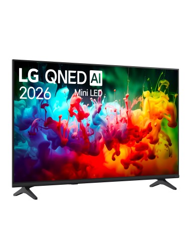 LG QNED AI MiniLED 50'' Serie QNED70B 50QNED70B6C, 4K, AI Magic Remote, 100% Volume colore, 3 HDMI, 20W, SMART TV 2026