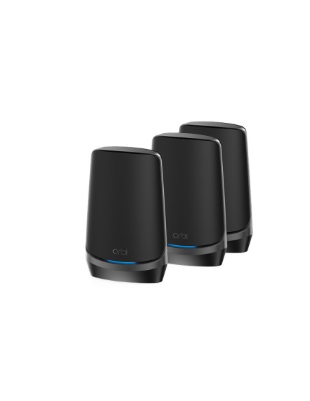 NETGEAR RBKE963B router wireless 10 Gigabit Ethernet Quad-band (2.4 GHz   5 GHz-1   5 GHz-2   6 GHz) Nero