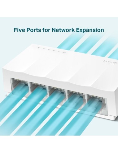 TP-Link LS1005 switch di rete Non gestito Fast Ethernet (10 100) Bianco