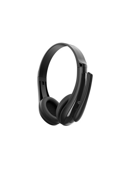 Conceptronic POLONA06B3T cuffia e auricolare Cablato A Padiglione Musica e Chiamate Nero