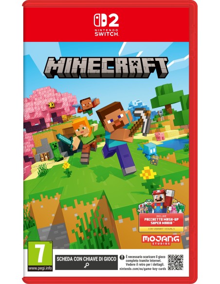 Nintendo MINECRAFT Standard Inglese, Francese, Tedesca, ESP, ITA, Giapponese, Coreano, DUT, Russo, Cinese semplificato, Cinese