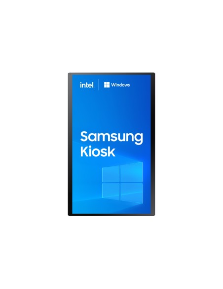 Samsung KM24C-C Design chiosco 61 cm (24") LED 250 cd m² Full HD Bianco Touch screen Processore integrato Windows 10 IoT