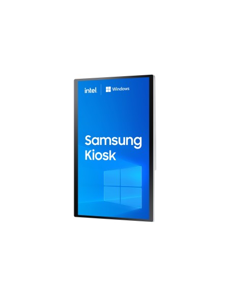 Samsung KM24C-C Design chiosco 61 cm (24") LED 250 cd m² Full HD Bianco Touch screen Processore integrato Windows 10 IoT