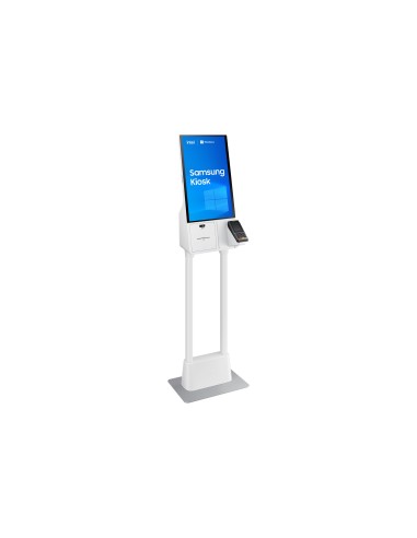 Samsung KM24C-C Design chiosco 61 cm (24") LED 250 cd m² Full HD Bianco Touch screen Processore integrato Windows 10 IoT