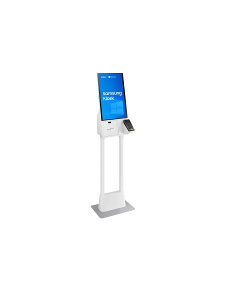 Samsung KM24C-C Design chiosco 61 cm (24") LED 250 cd m² Full HD Bianco Touch screen Processore integrato Windows 10 IoT