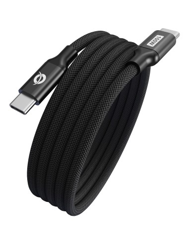 Conceptronic ETTA09B12 cavo USB USB 2.0 1,2 m USB C 0,48 Gbit s 100 W Nero