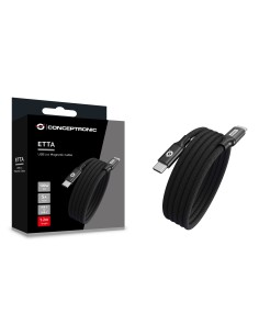 Conceptronic ETTA09B12 cavo USB USB 2.0 1,2 m USB C 0,48 Gbit s 100 W Nero 2