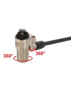 Conceptronic CUSTODIO02BSM cavo di sicurezza Nero 1,8 m 2