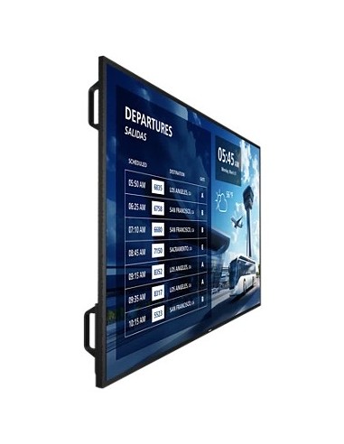 Philips Serie 6000 65BDL6017P 00 visualizzatore di messaggi Pannello piatto interattivo 163,8 cm (64.5") 800 cd m² Nero 24 7