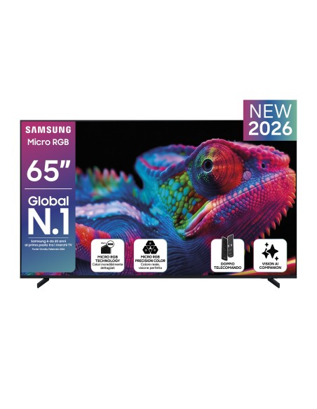 Samsung 65" Micro RGB R85H 4K Vision AI Smart TV (2026)