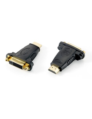 Equip 118909 adattatore per inversione del genere dei cavi DVI (24+1) HDMI A Nero