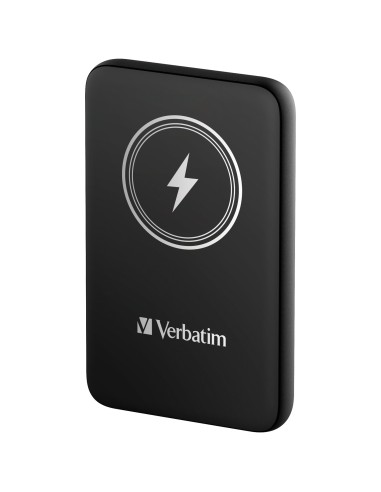 Verbatim Charge 'n' Go Polimeri di litio (LiPo) 10000 mAh Carica wireless Nero