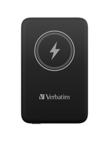 Verbatim Charge 'n' Go Polimeri di litio (LiPo) 10000 mAh Carica wireless Nero
